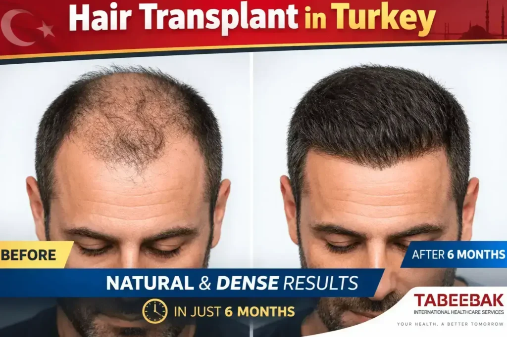 Hair transplant in Türkiye: Before and after