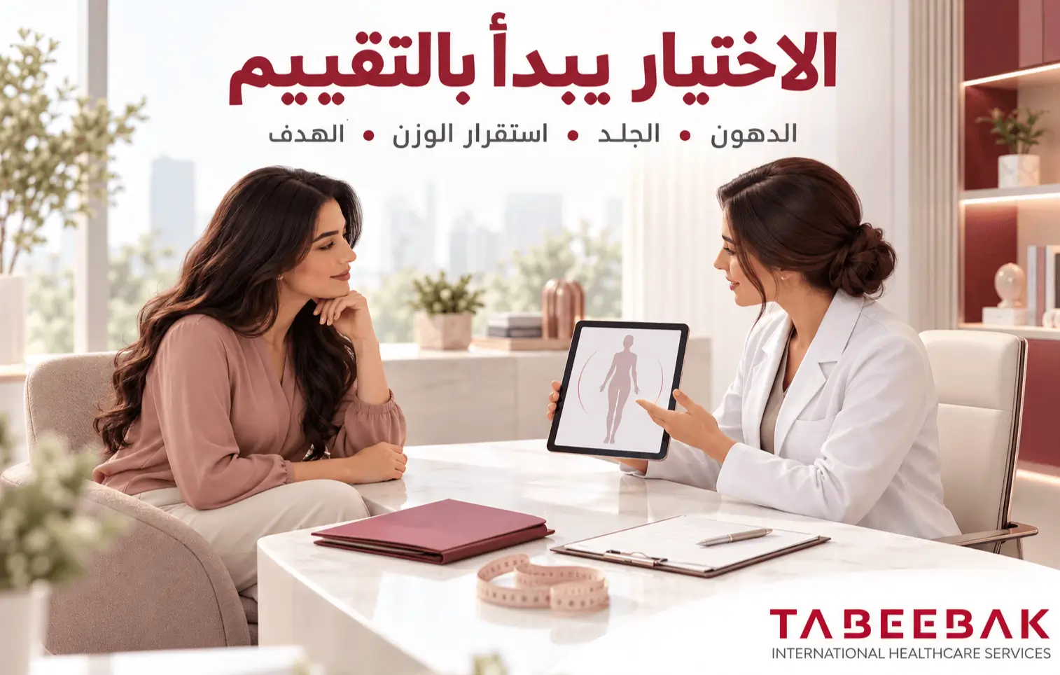 الفرق بين شفط الدهون ونحت الجسم